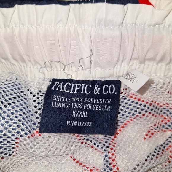 Pacific &Co Men's swimming trunks size XXXXL - Picture 5 of 5